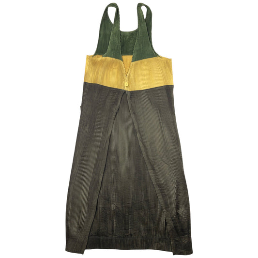 Vintage 90s Issey Miyake Pleated Dress Womens Size M