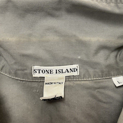 Vintage Stone Island Shirt, Size Large | Stone island, Grey