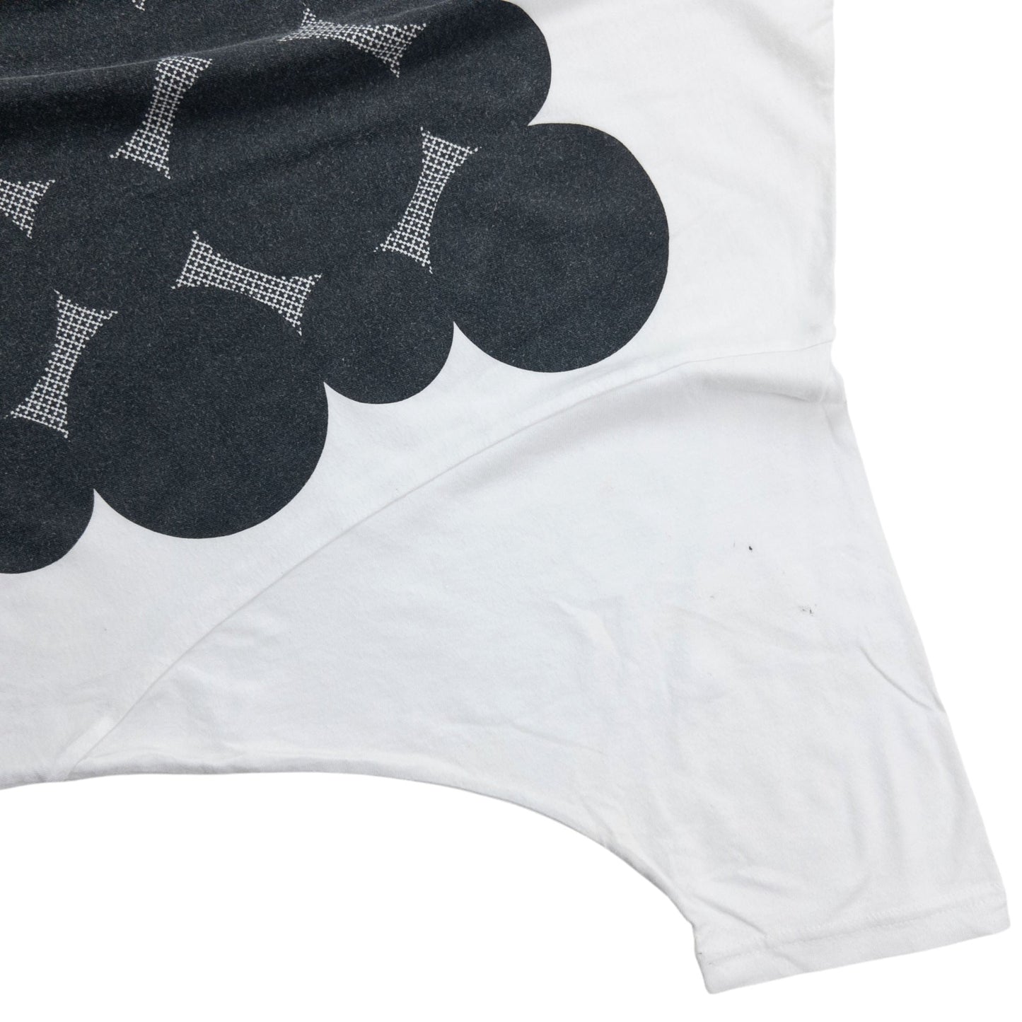 Vintage 90s Yohji Yamamoto Wide Graphic T Shirt Size XL | XL, Black