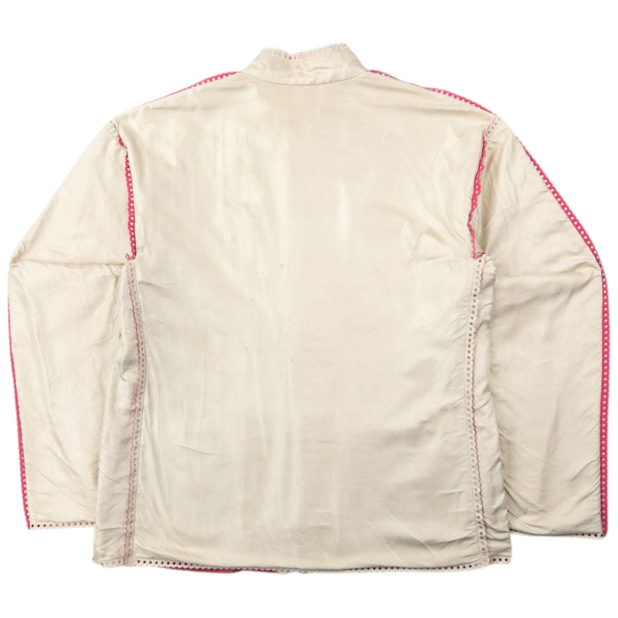 Vintage Issey Miyake Reversible Silk & Fleece Jacket Womens Size S