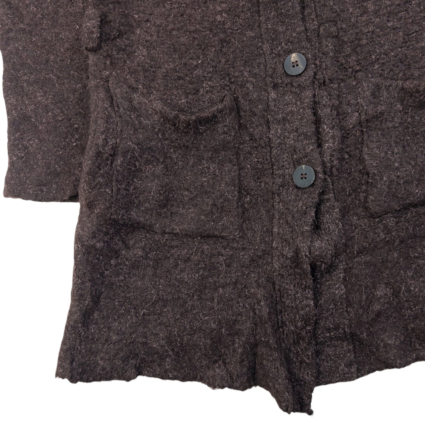 Vintage 90s Plantation By Issey Miyake Wool Jacket Womens Size M | Medium, Brown