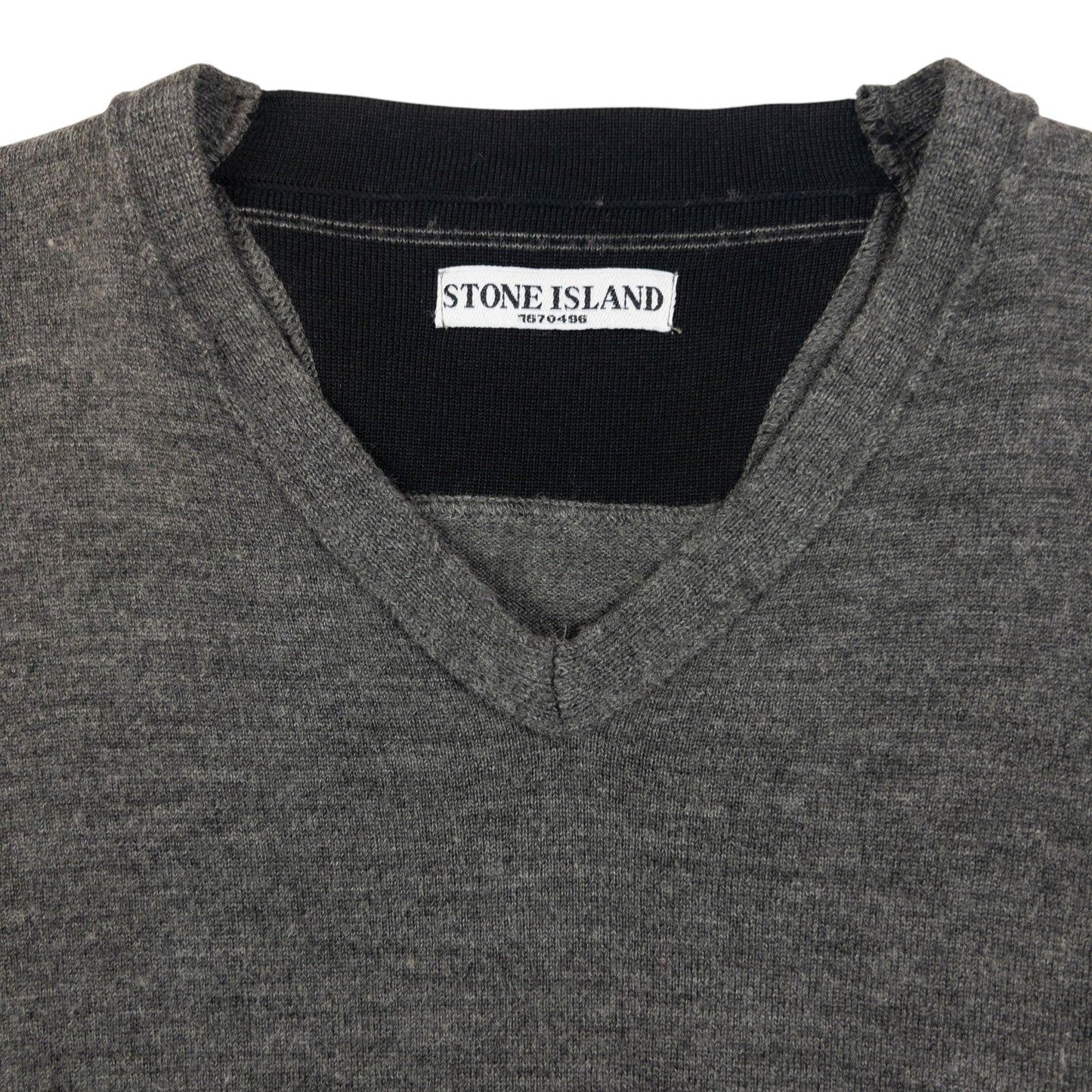 Vintage Stone Island Wool Jumper Size M