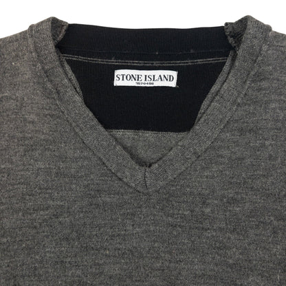 Vintage Stone Island Wool Jumper Size M
