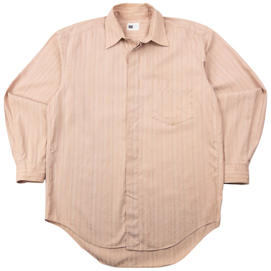 Vintage 2000s Issey Miyake Striped Long Sleeve Button Up Shirt Size M