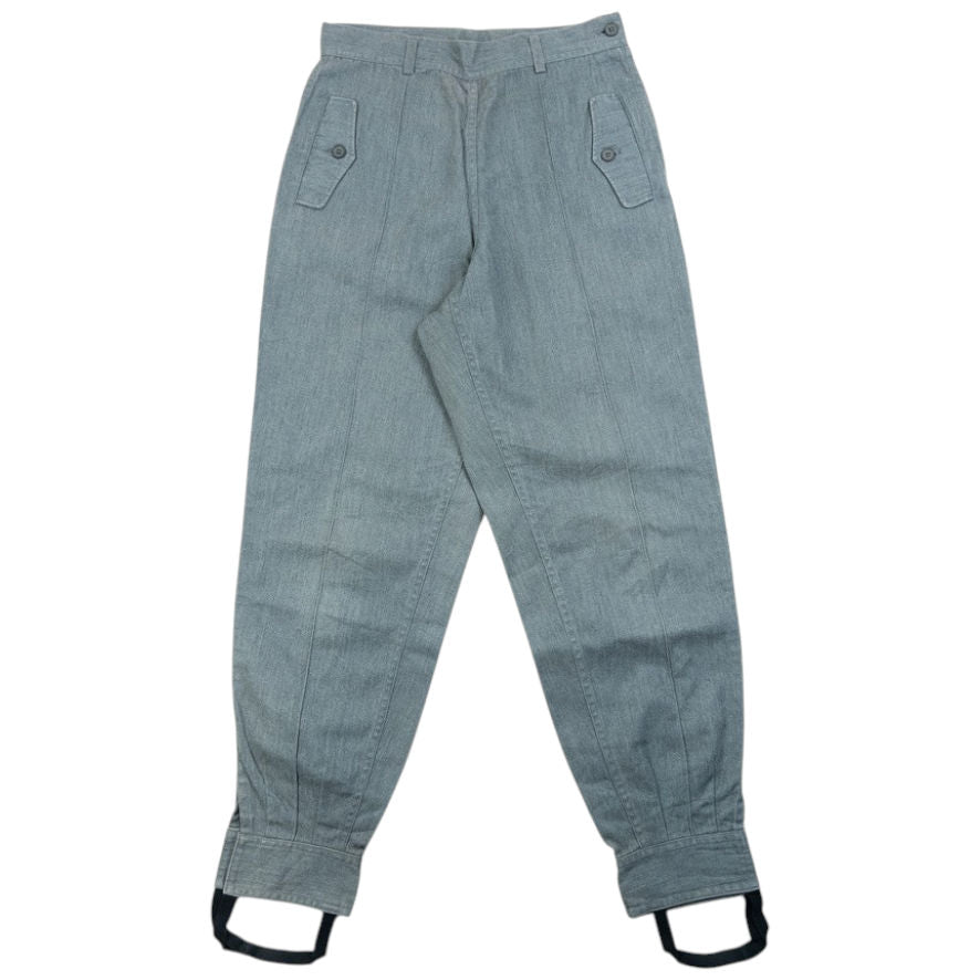 Vintage 90s Yohji Yamamoto Stirrup Trousers Size W25 | W25, Grey