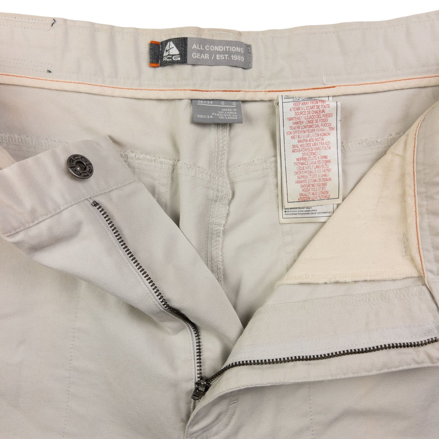 Vintage Nike ACG Trousers Size W35