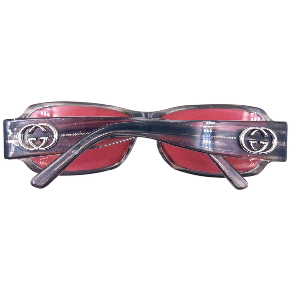 Vintage 2000s Gucci Pattern Sunglasses | O/S, Grey