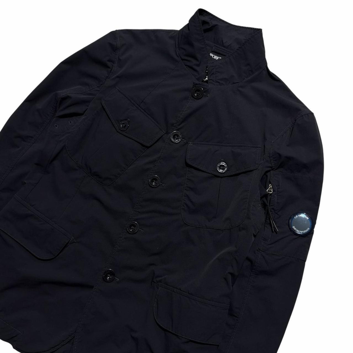CP Company Armani DyShell Jacket | XS, Black