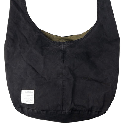 Vintage Under Cover Reversible Crossbody Hobo Bag