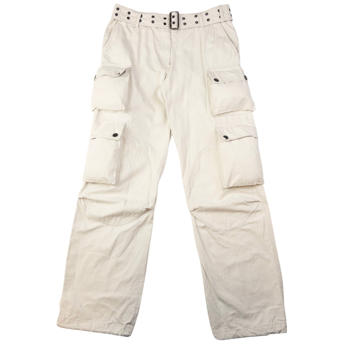 Vintage Burberry Multi Pocket Cargo Trousers Size W28