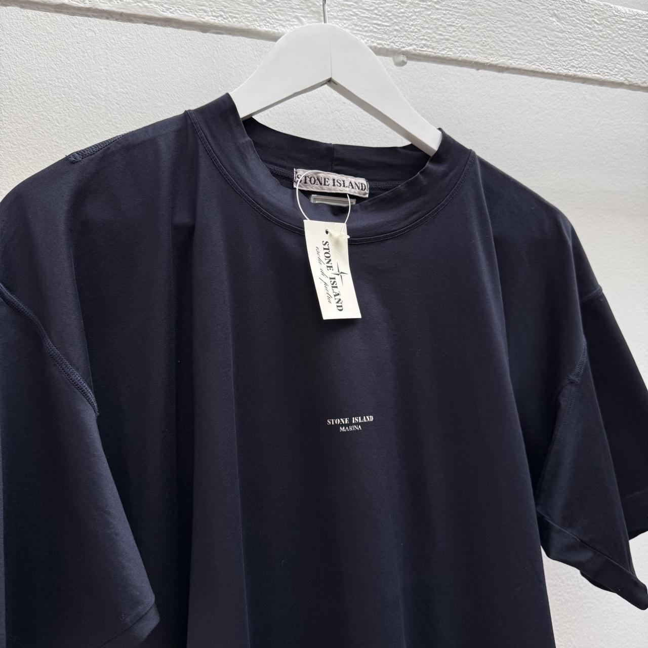 1980’s Stone Island Marina T-shirt (M) | Medium, Blue