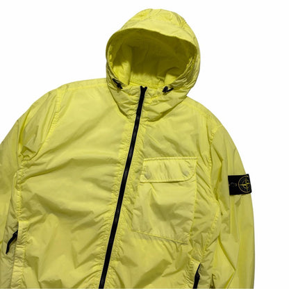 Stone Island Garment Dyed Crinkle Reps Jacket | Small, Yellow