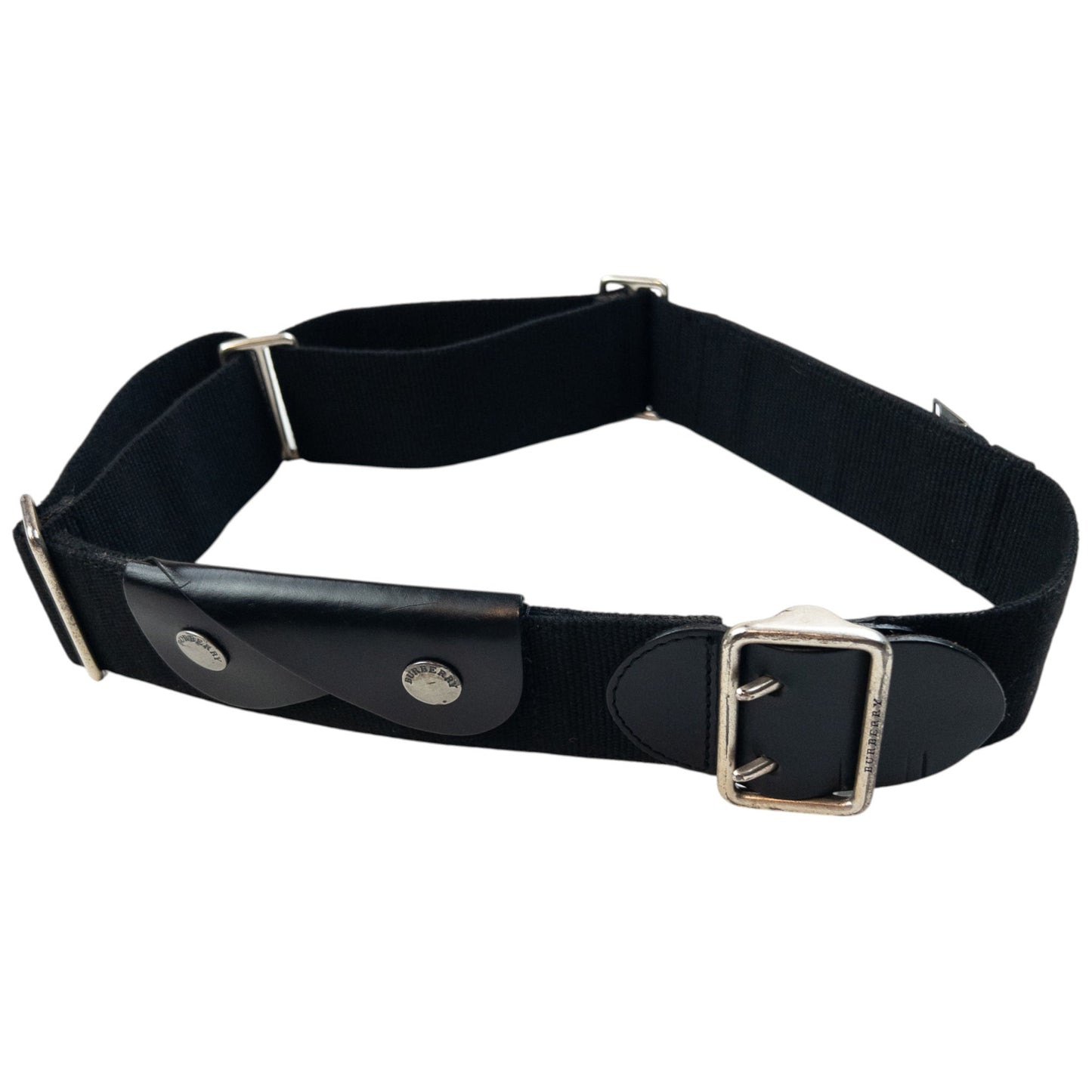 Vintage 2000s Burberry Belt Size L | O/S, Black