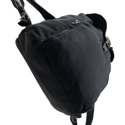 Vintage 2000s Prada Bucket Backpack | O/S, Black
