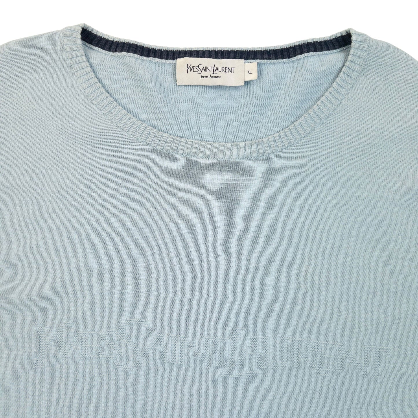 Vintage 2000s YSL Yves Saint Laurent Jumper Size XL | XL, Blue
