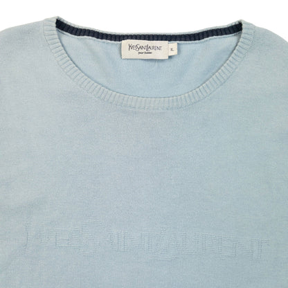 Vintage 2000s YSL Yves Saint Laurent Jumper Size XL | XL, Blue