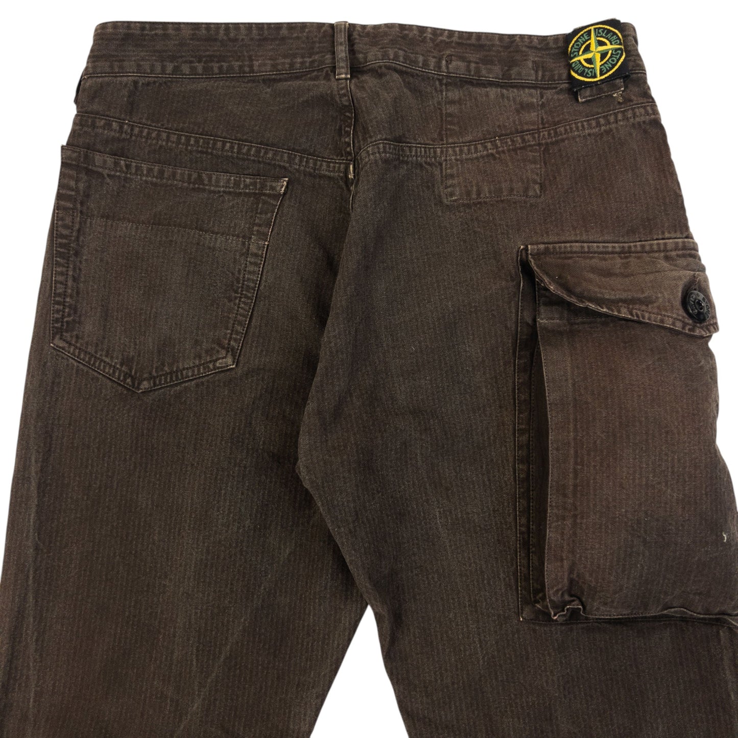 Vintage 2006 Stone Island Cargo Trousers Size W33 | W33, Brown