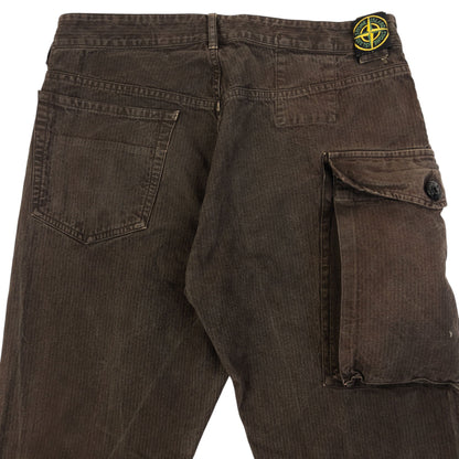 Vintage 2006 Stone Island Cargo Trousers Size W33 | W33, Brown