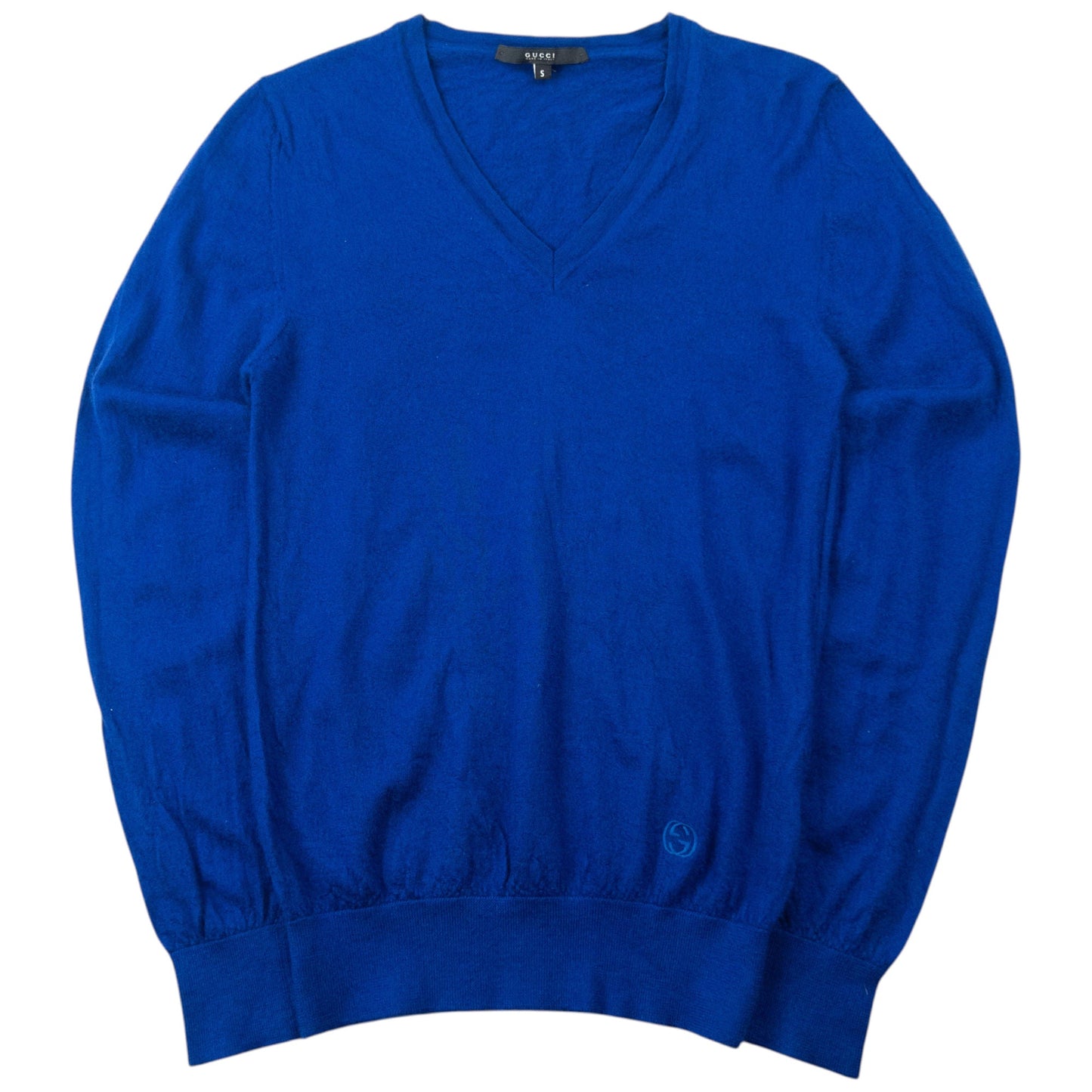 Vintage 2000s Gucci Cashmere Jumper Womens Size S | Small, Blue