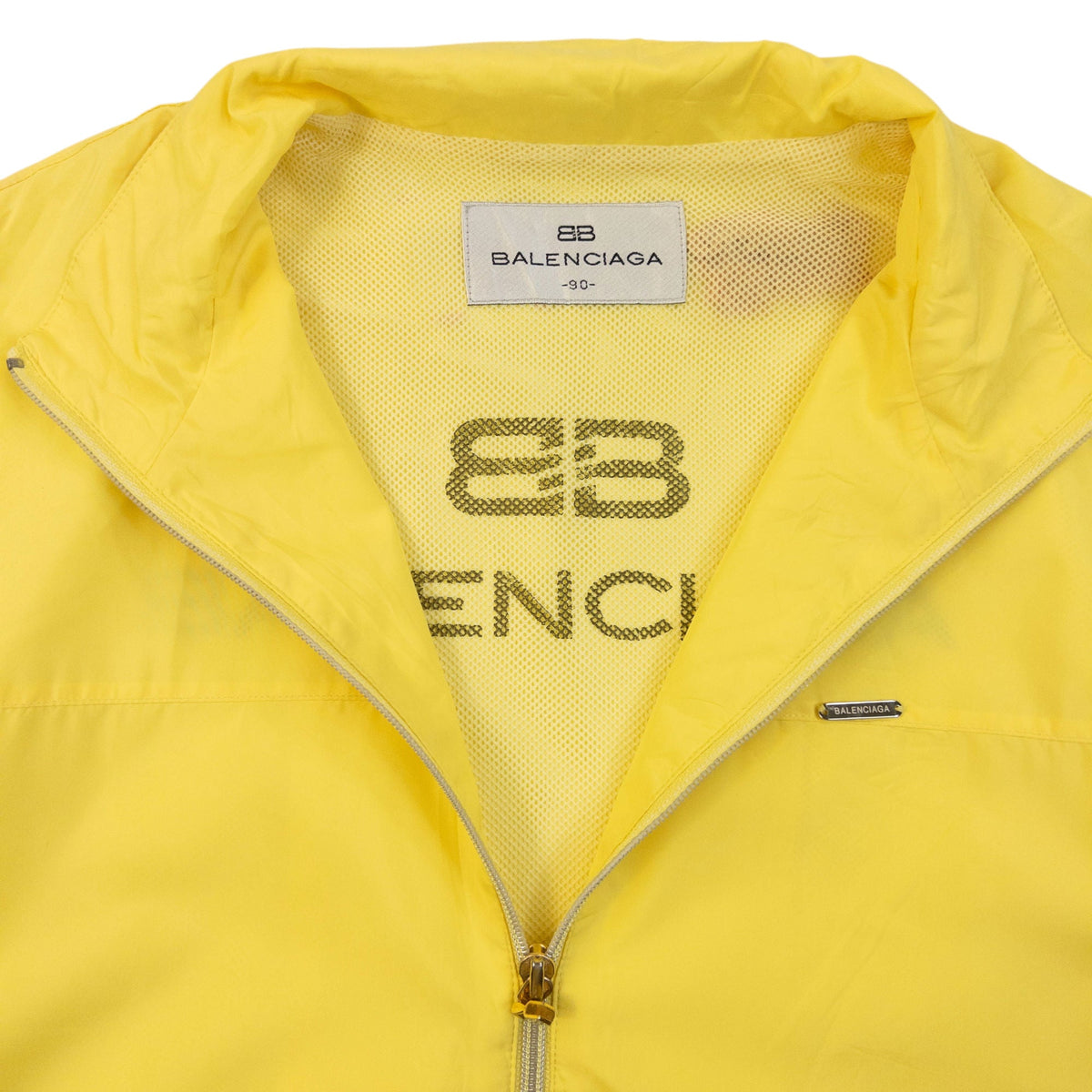 Vintage 90s Balenciaga Lightweight Zip Up Jacket Size XS | XS, Yellow