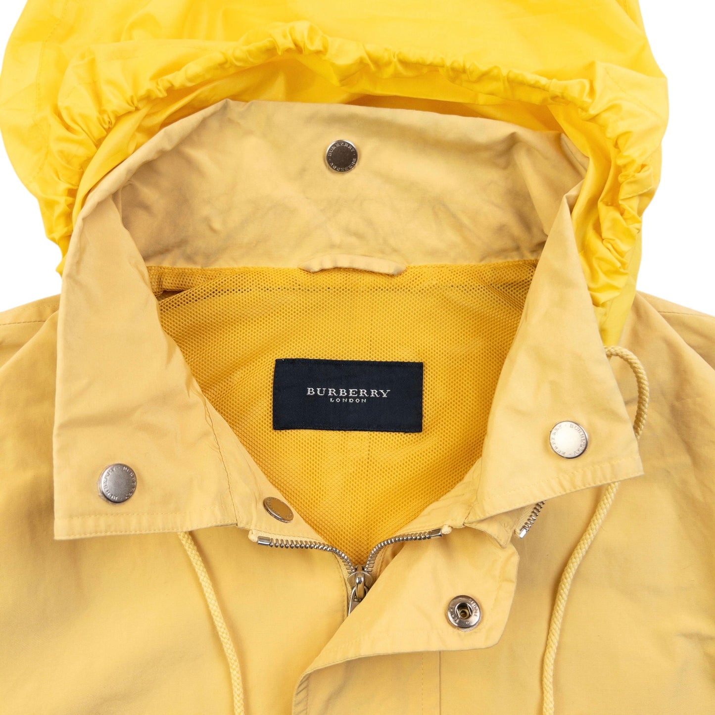 Vintage 2000s Burberry Zip Up Cargo Jacket Size S | Small, Yellow