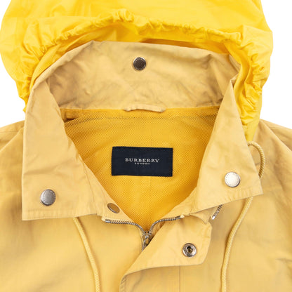 Vintage 2000s Burberry Zip Up Cargo Jacket Size S | Small, Yellow
