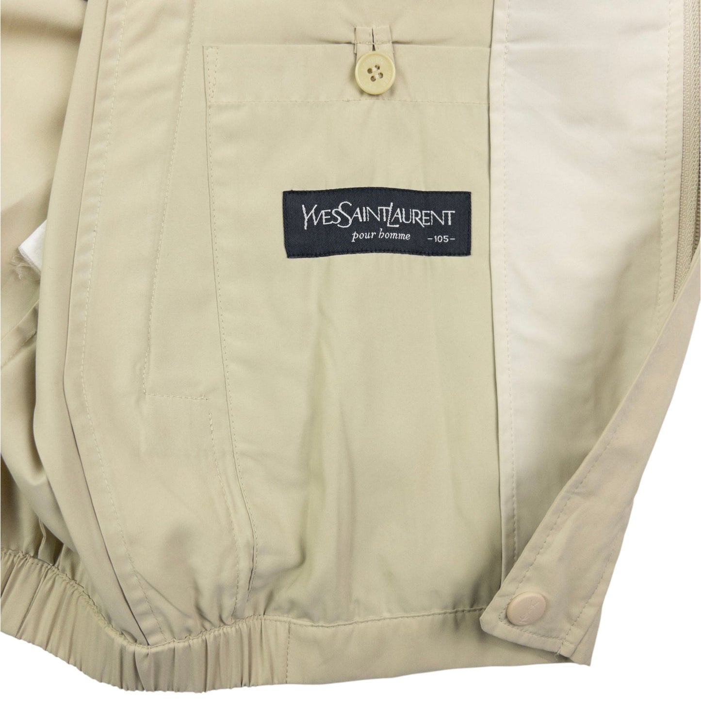 Vintage YSL Yves Saint Laurent Harrington Jacket Size M