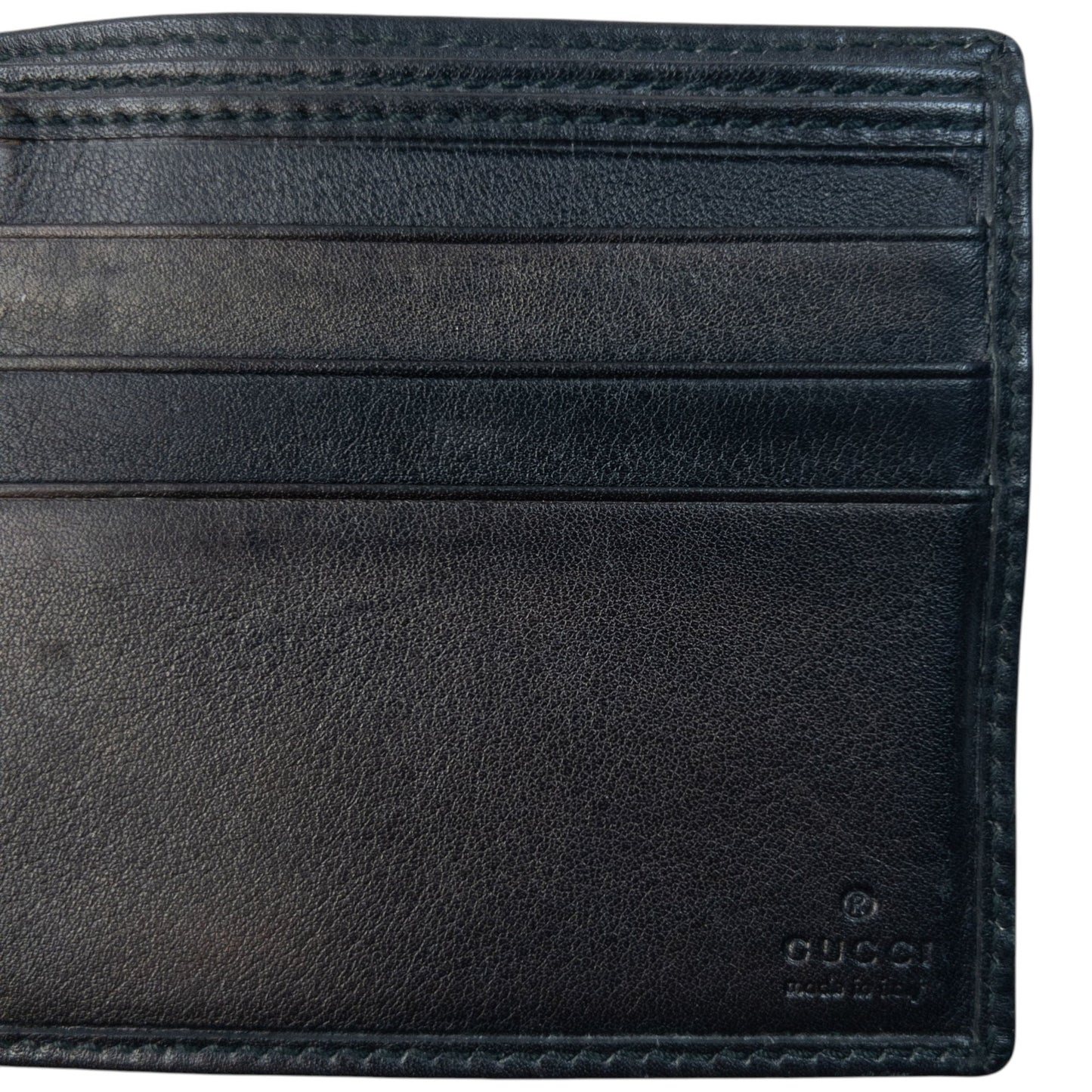Vintage Gucci Embossed Monogram Leather Wallet | O/S, Multicoloured
