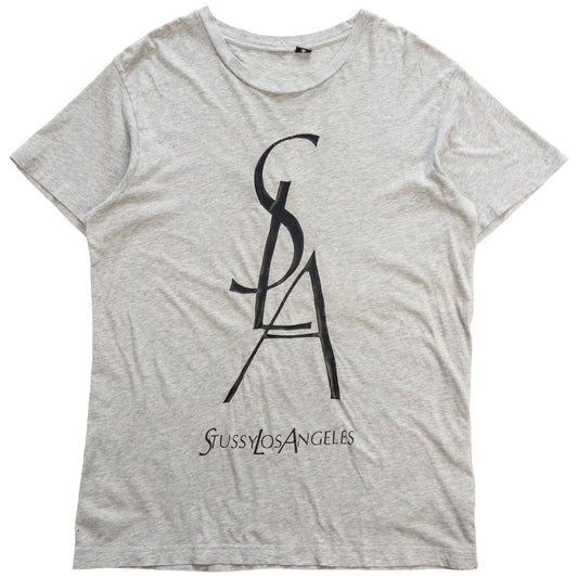 Vintage Stussy YSL RIP T Shirt Size L