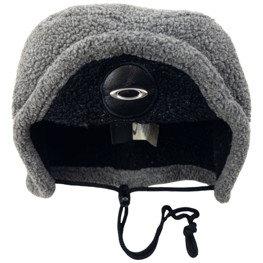 Vintage 2000s Oakley Moscow Fleece Trapper Hat | O/S, Black