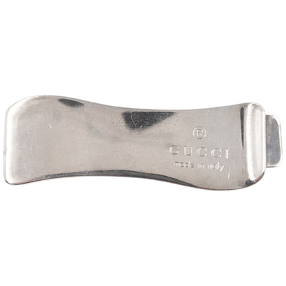 Vintage 2000s Gucci Silver Money Clip | O/S, Grey