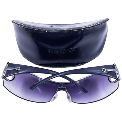 Vintage 2000s Gucci Horse Bit Sunglasses | O/S, Grey