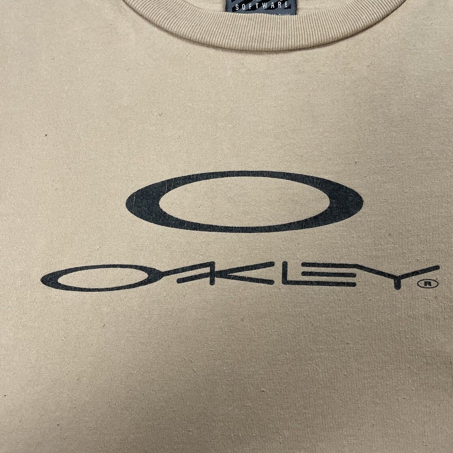 Vintage Oakley T-Shirt, Szie Medium | Oakley, Beige