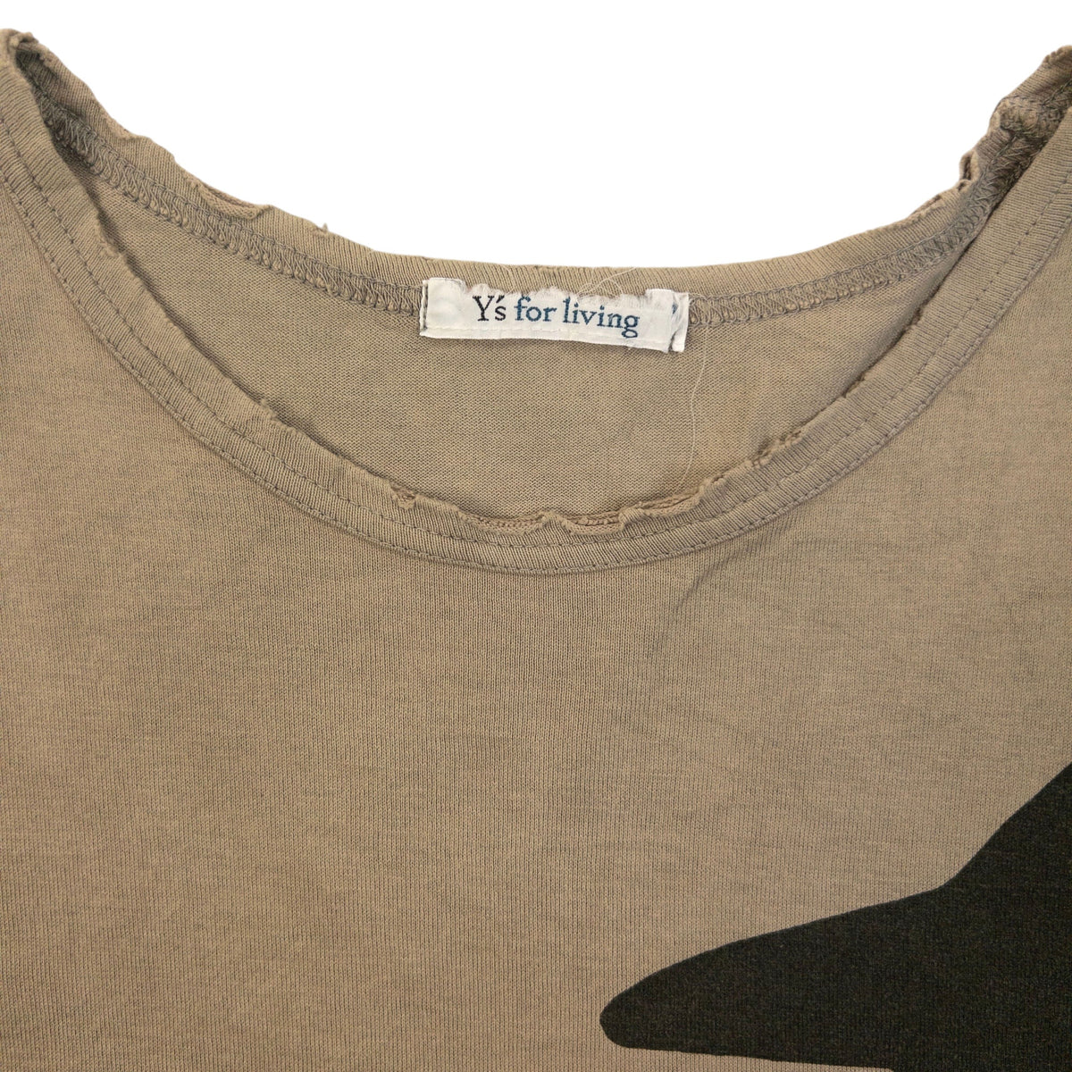 Vintage 90s Yohji Yamamoto Penguin Graphic T Shirt Size XS | XS, Beige