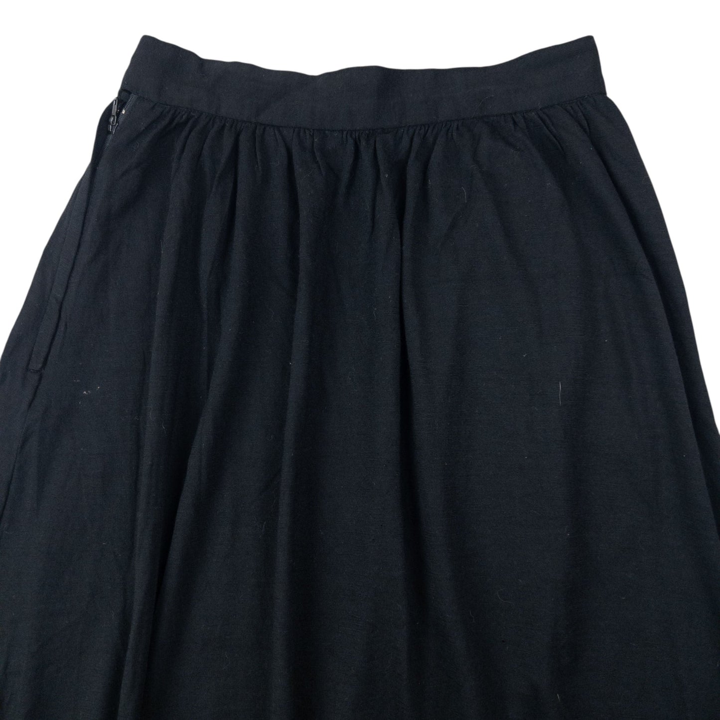 Vintage 90s Comme Des Garçons Tricot Embroidered Skirt Womens Size W23 | XS, Black