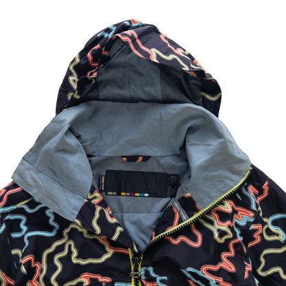 Vintage Burton Gore Tex Neon Snowboarding Jacket Size M