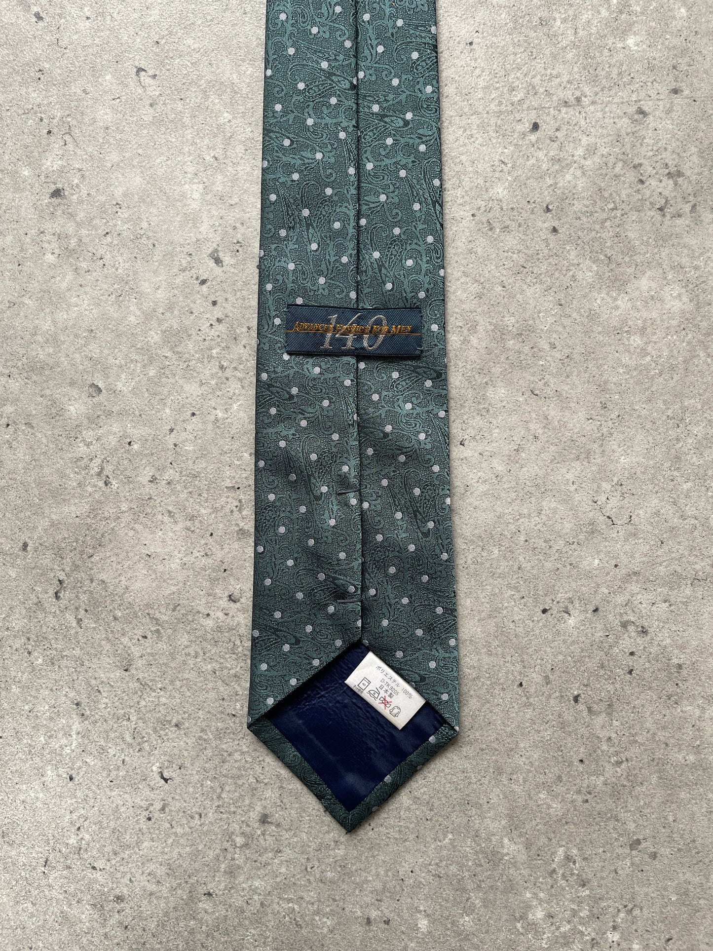 Japanese Vintage 1990s Polka Dot Tie