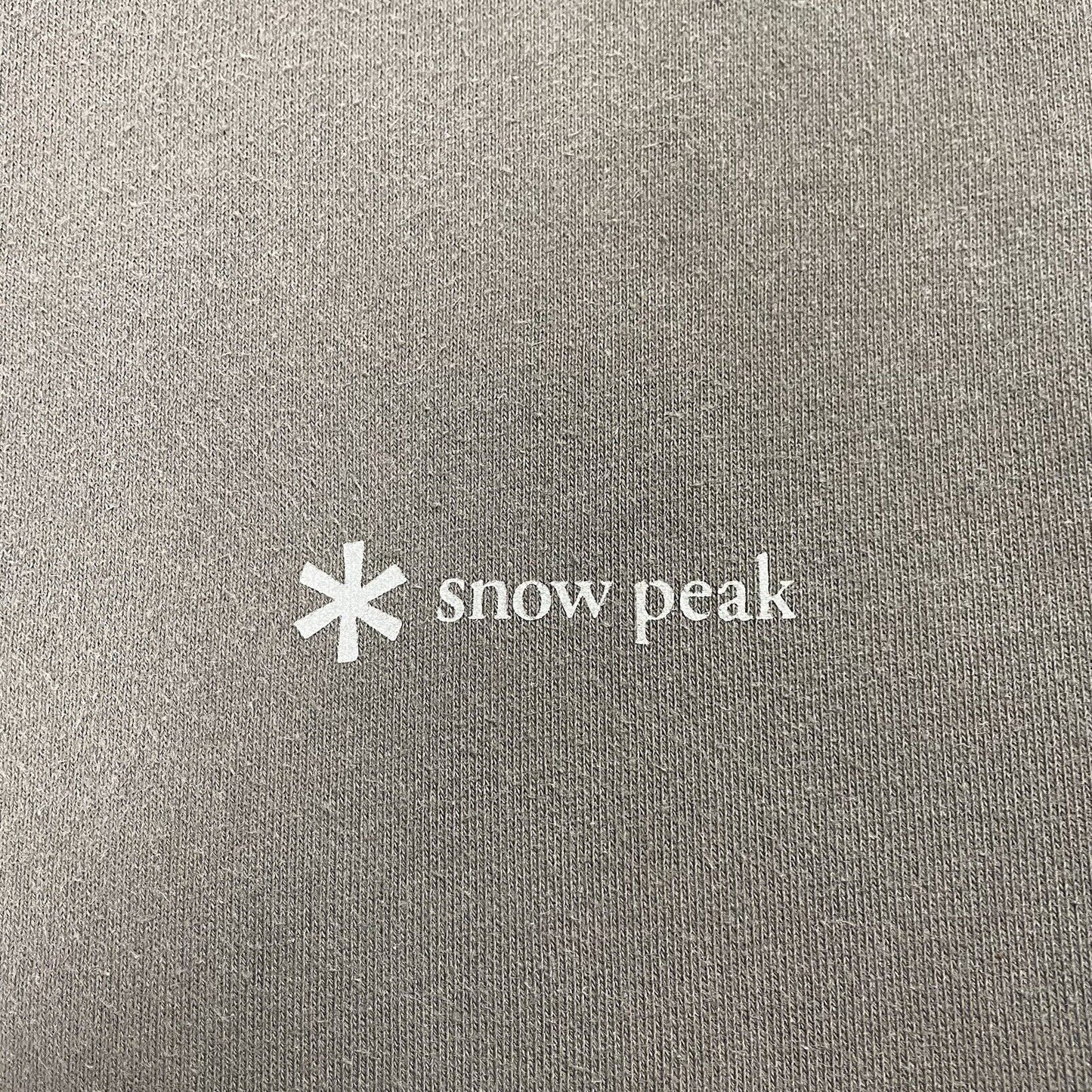 Snow Peak Sweatshirt, Size Small | Small, Grey