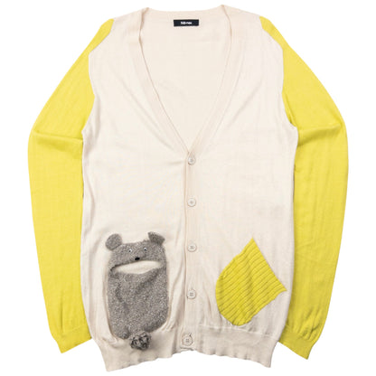 Vintage Ne-Net By Issey Miyake Mouse Pocket Cardigan Size M