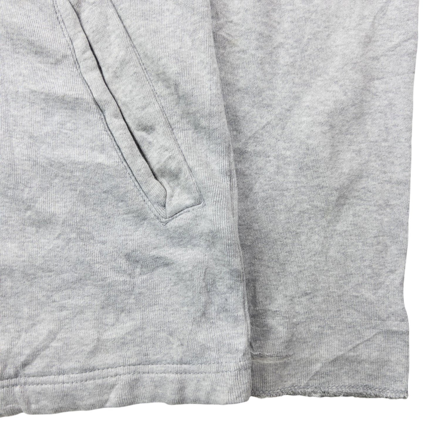 Vintage 2000s Comme Des Garçons HOMME Zip Up Skull Hoodie Size M | Medium, Grey
