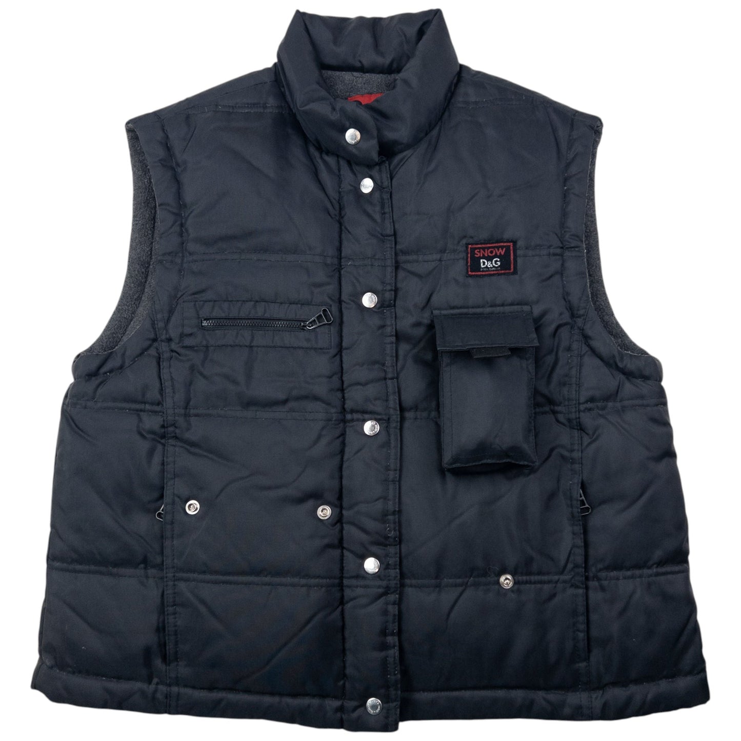 Vintage 2000s Dolce & Gabbana Fleece Lined Gilet Size S