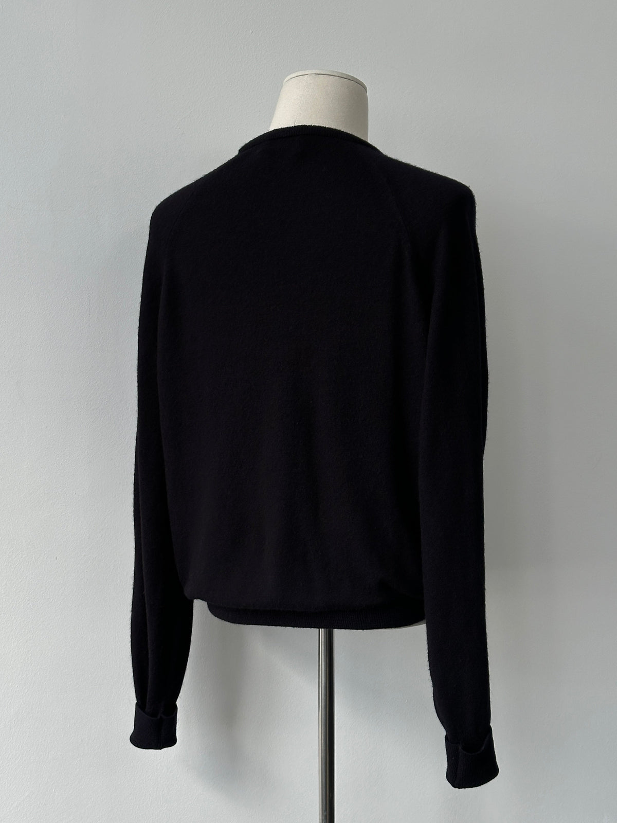 Christian Dior 1990s V Neck Knit Logo Jumper - L