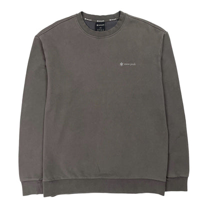 Snow Peak Sweatshirt, Size Small | Small, Grey