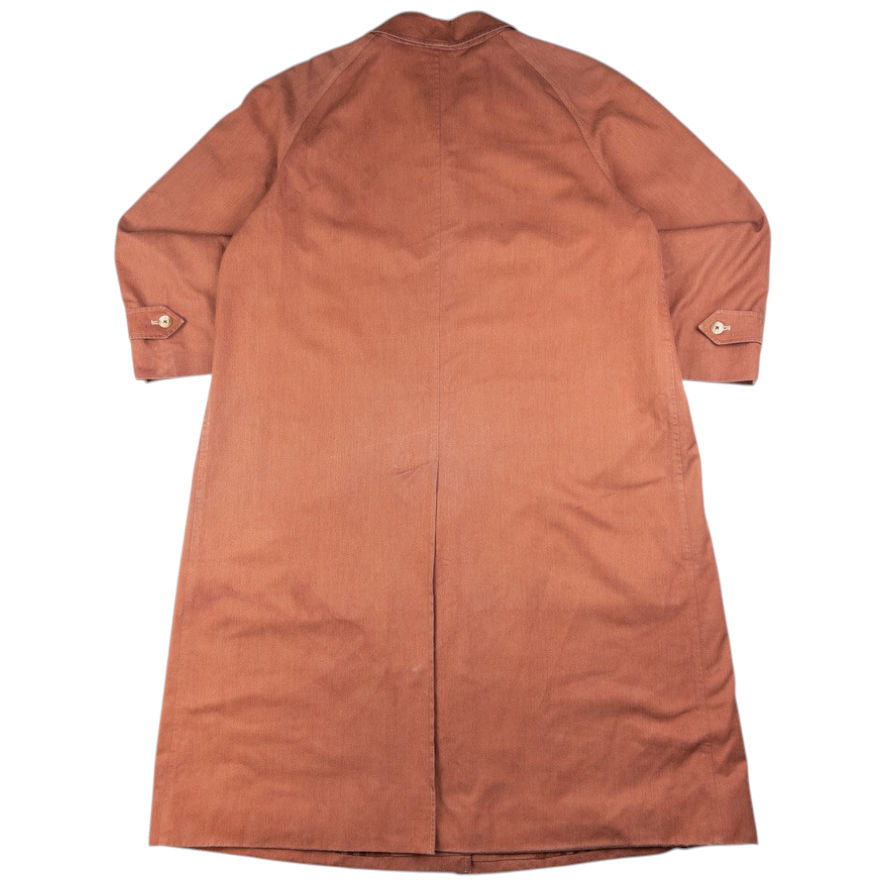 Vintage Burberry Nova Check Lined Trench Jacket Womens Size XL