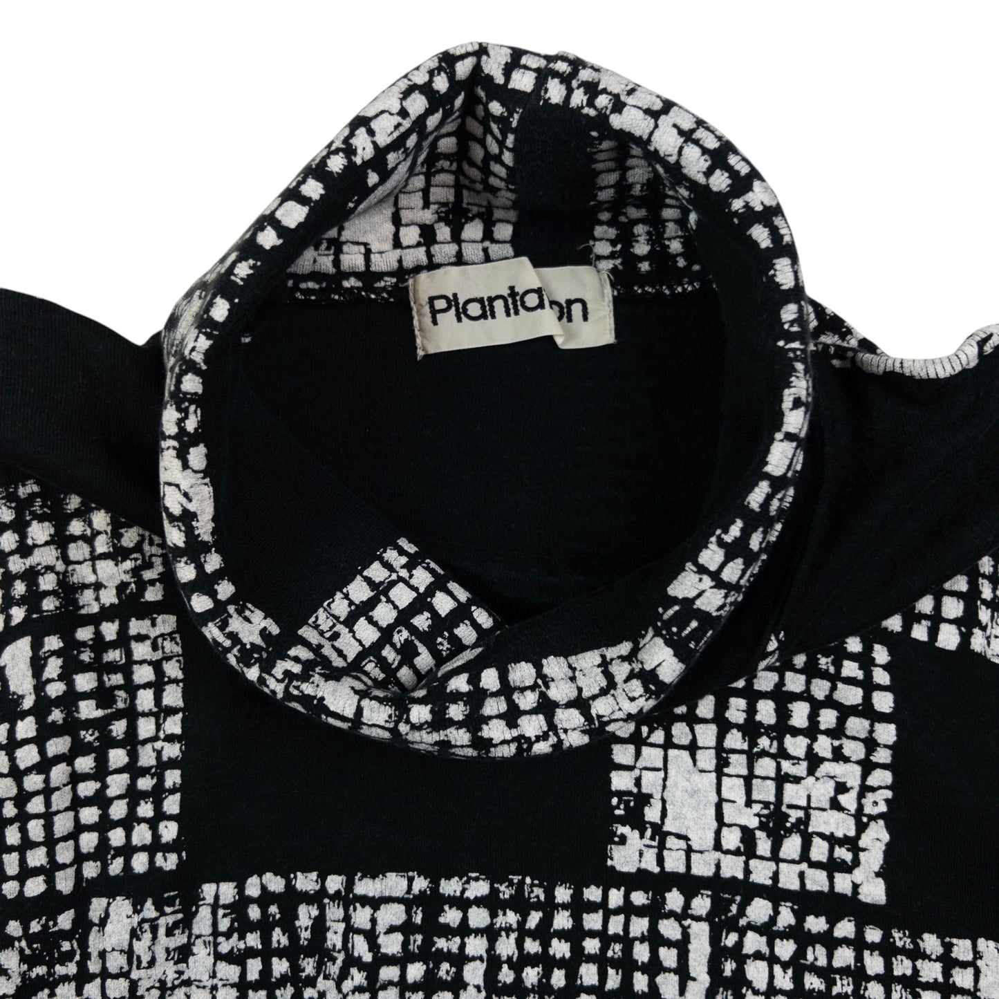 Vintage Plantation By Issey Miyake Turtleneck Dress Womens Size L