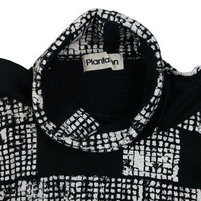 Vintage Plantation By Issey Miyake Turtleneck Dress Womens Size L