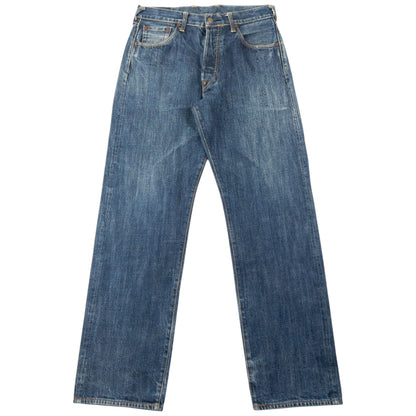 Vintage 2000s Evisu Heritage Double Gull Japanese Denim Jeans Size W30 | W30, Blue