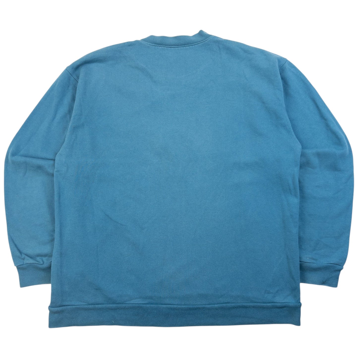 Vintage 90s Burberry Embroidered Sweatshirt Size M | Medium, Blue