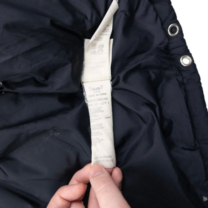 Vintage Armani Jeans Zip Off Sleeve Quilted Jacket Womens Size