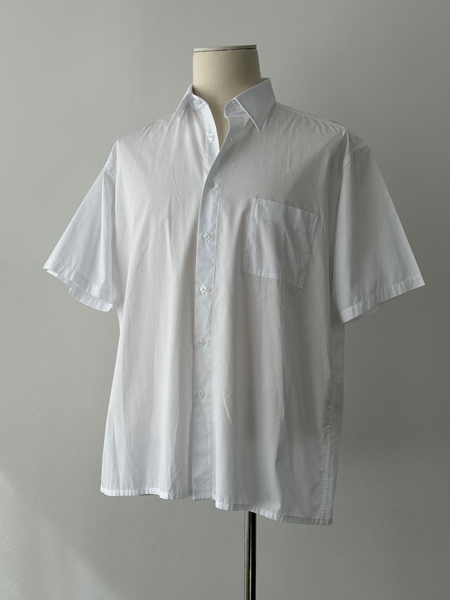 Yves Saint Laurent 2000s Short Sleeve Shirt - XL